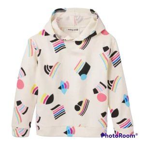 Take Pride Kids Multi Flag Hoodie Size XL Cream with Array of Pride Flags